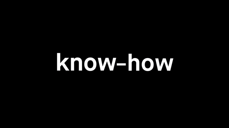 MAXXI know-how